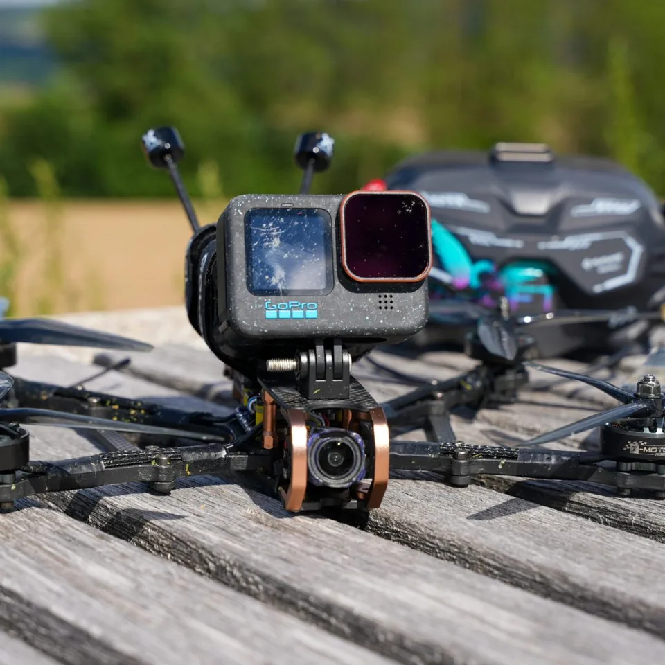 FPV Drones — professional camera drone used by NextFlow Studios for aerial cinematography and video production in Munich