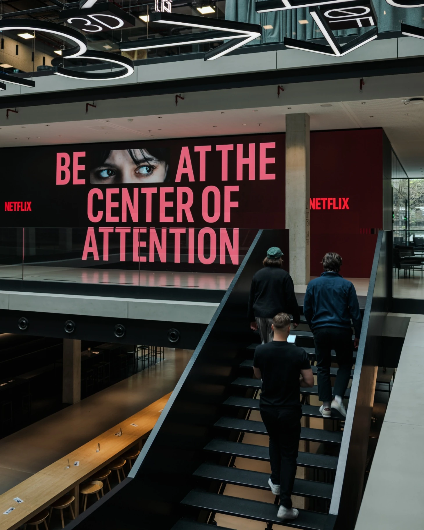 Netflix office shoot location for a NextFlow Studios video production, Munich