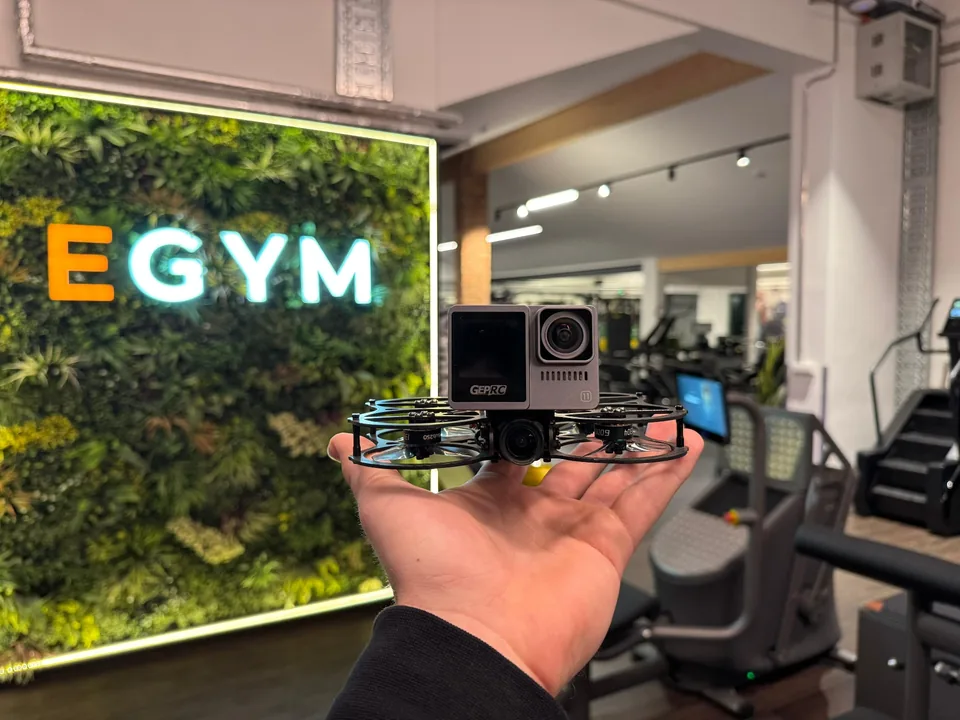 Novagym commercial 2026 — aerial cinematography and video production for Novagym by NextFlow Studios, drone film studio in Munich