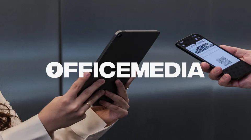 OFFICEMEDIA brandfilm 2026 — aerial cinematography and video production for OFFICEMEDIA by NextFlow Studios, drone film studio in Munich